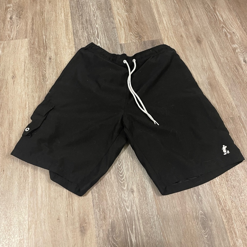 DISNEY PARKS Authentic Original Black Men’s Swim Shorts